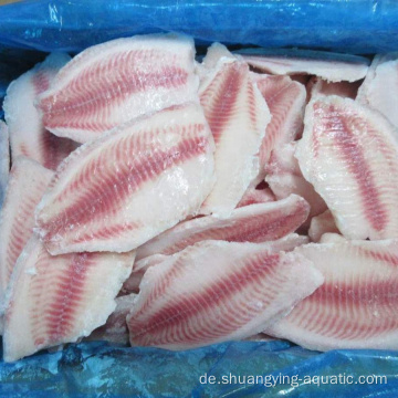 Gefrorener Bio -Tilapia -Fischfilet in niedrigem Preis